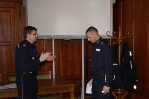 Wyróżnienia i nagrody dla policjantów z Gryfic i Trzebiatowa.